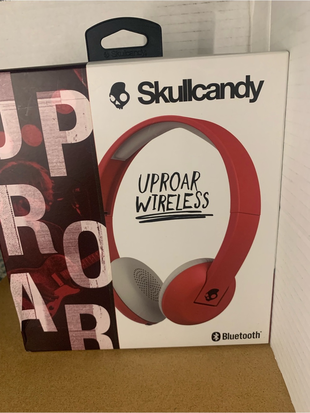 Skullcandy Uproar Wireless Bluetooth Headphones Red